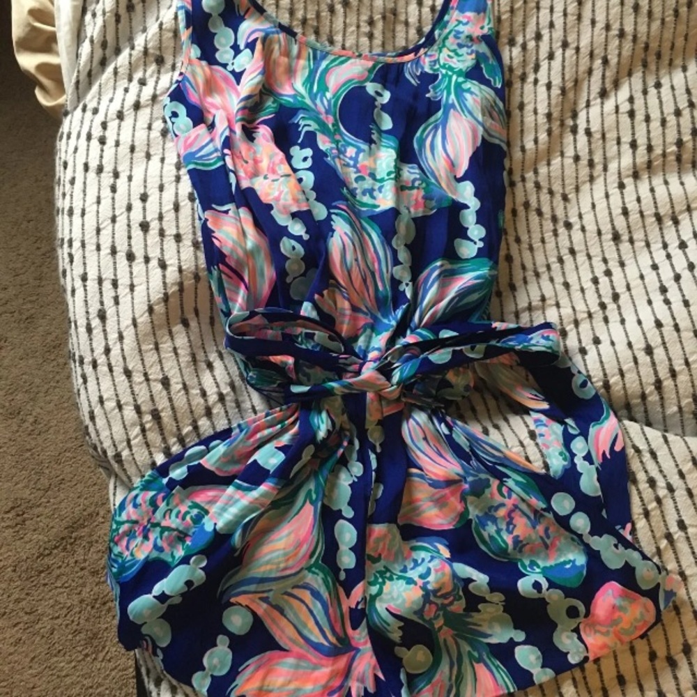 SOLD Lilly Pulitzer Rina romper going coastal